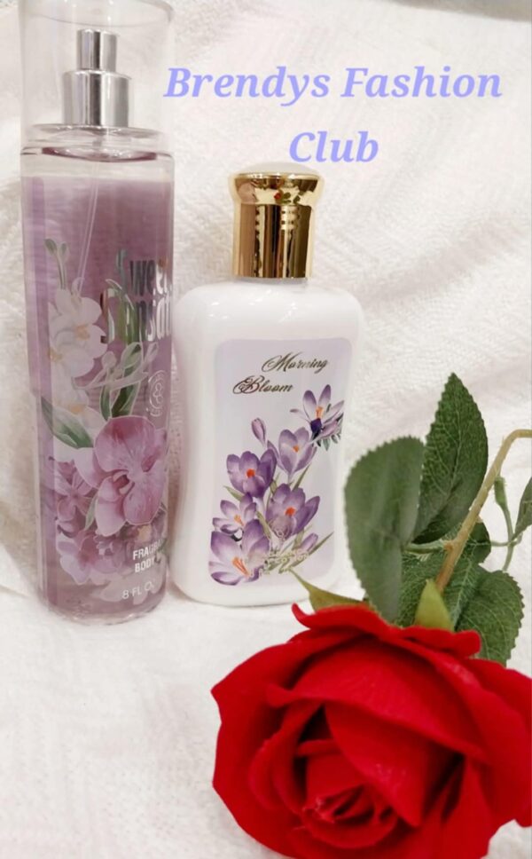 Set Body Mist y Crema Morning Bloom